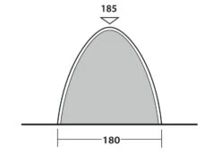 Outwell Free Standing Inner Tent L -Camping Gear Store 111340 free standing inner l drawing other4