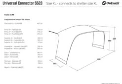 Outwell Universal Connector XL -Camping Gear Store 111343 6