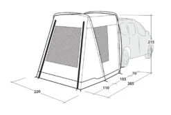Outwell Dunecrest Drive Away Awning 26 Outwell Dunecrest Drive Away Awning -Camping Gear Store 111344 dunecrest drawing perspective2