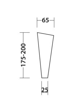Outwell Lounge Vehicle Connector L -Camping Gear Store 111356 lounge vehicle connector l drawing other4