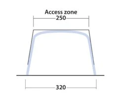 Outwell Touring Shelter Air -Camping Gear Store 111358 touring shelter air drawing other4