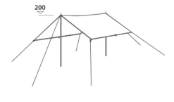 Easy Camp Tarp 4m X 4m -Camping Gear Store 120329 2