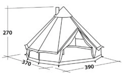 Robens Klondike Tent -Camping Gear Store 130189 klondike drawing perspective 2 4