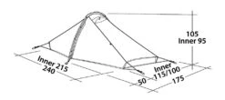 Robens Starlight 2 Tent -Camping Gear Store 130259 starlight 2 drawing perspective 2
