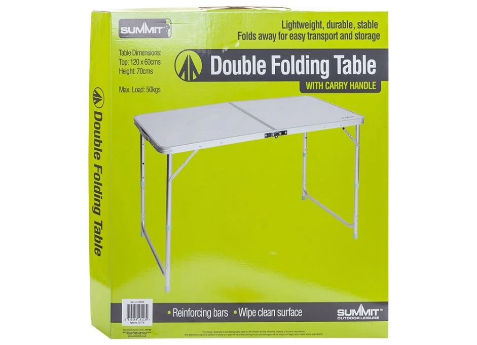 Summit Double Folding Table 5 Summit Double Folding Table - Image 3