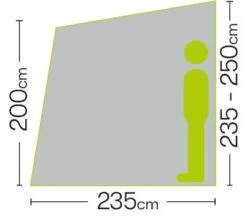 Quest Falcon Air 220 Porch Awning -Camping Gear Store a3500a 6 photo