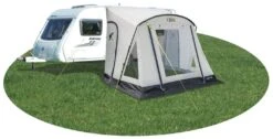Quest Falcon 260 Poled Porch Caravan Awning -Camping Gear Store a3501 fullsize