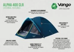 Vango Alpha 400 CLR Tent -Camping Gear Store alpha 400 clr