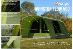 Vango Avington Flow 500 Tent -Camping Gear Store avington flow 5004