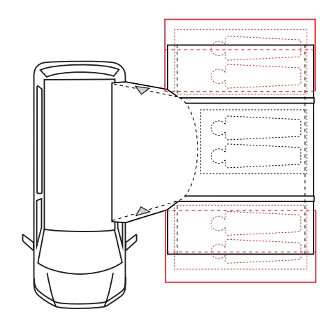 Outdoor Revolution Cayman PC Zip On Porch Door 4 Outdoor Revolution Cayman PC Zip On Porch Door - Image 2