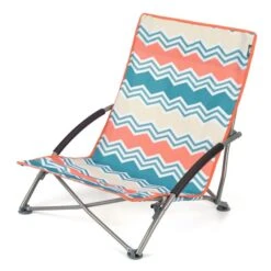 Yello Low Zig Zag Beach Chair -Camping Gear Store dpnfybzc