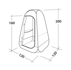 Easy Camp Little Loo Toilet Tent -Camping Gear Store easy camp little loo 2