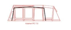 Outdoor Revolution Kalahari PC 7.0 Side Sun Wing 9 Outdoor Revolution Kalahari PC 7.0 Side Sun Wing -Camping Gear Store kalahari sun wing 2 1 1