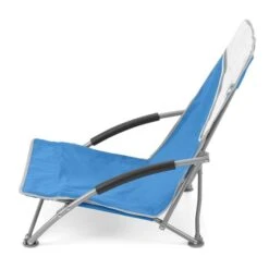 Volkswagen Blue Campervan Folding Low Camping Chair -Camping Gear Store low volkswagen blue campervan folding low camping chair 3 04300.1568212603
