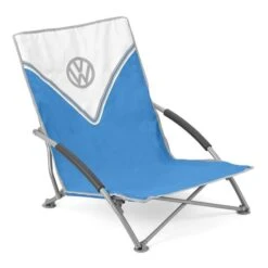 Volkswagen Blue Campervan Folding Low Camping Chair -Camping Gear Store low volkswagen blue campervan folding low camping chair 80601.1568212620