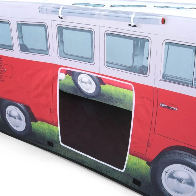 Volkswagen VW Campervan Kids Red Pop Up Tent 17 Volkswagen VW Campervan Kids Red Pop Up Tent - Image 15