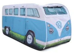 Volkswagen VW Campervan Kids Blue Pop Up Tent