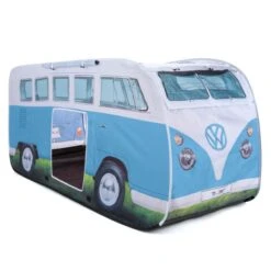 Volkswagen VW Campervan Kids Blue Pop Up Tent -Camping Gear Store ol0180 2 1