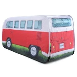 Volkswagen VW Campervan Kids Red Pop Up Tent 34 Volkswagen VW Campervan Kids Red Pop Up Tent -Camping Gear Store ol0180 3 3
