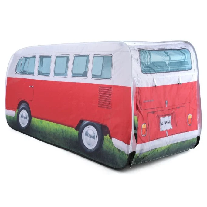 Volkswagen VW Campervan Kids Red Pop Up Tent 15 Volkswagen VW Campervan Kids Red Pop Up Tent - Image 13