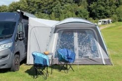 Outdoor Revolution Cayman F/G High Drive Away Awning -Camping Gear Store outdoor revolution large cleat pvc windows 2