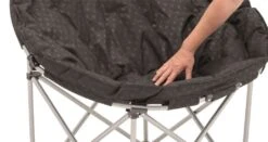 Outwell Casilda XL Moon Chair -Camping Gear Store outwell casilda xl moon chair padded seat