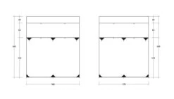 Outwell Fallcrest Side Panel Set -Camping Gear Store outwell fallcrest awning side panel set 5