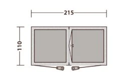 Outwell Seahaven Comfort Station Double Utility Tent -Camping Gear Store outwell seahaven comfort station double utility tent 3