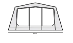Outdoor Revolution Ozone Safari Front Porch Extension -Camping Gear Store safarai 2