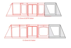 Outdoor Revolution Ozone Safari Front Porch Extension -Camping Gear Store safari 3