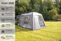 Vango Tailgate AirHub Low Awning -Camping Gear Store tailgate air hub awning features