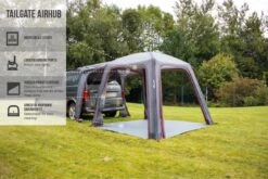 Vango Tailgate AirHub Low Awning -Camping Gear Store tailgate airhub features