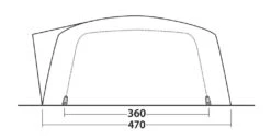 Outwell Vermont 7PE Tent -Camping Gear Store vermont 7pe width