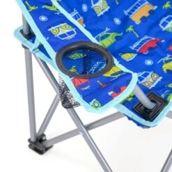 Volkswagen Kids Blue Camping Chair -Camping Gear Store vw kids chair 3