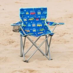Volkswagen Kids Blue Camping Chair -Camping Gear Store vw kids chair 6 min
