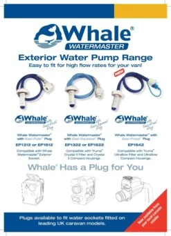 Whale Watermaster EP1612 High Flow Pump -Camping Gear Store whalewatermasterpumprange 0414 page 001