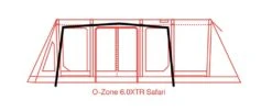 Outdoor Revolution Ozone 6.0 XTR Safari Side Sun Wing -Camping Gear Store xtr safari 2